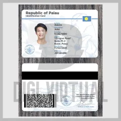 Palau ID-kort Skabelon (PSD)