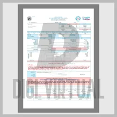 Bangladesh Elite Power strømregning (DPDC) — Redigerbar PDF-mal