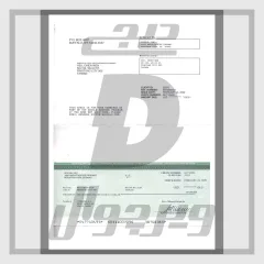 فایل چک درآمد Google AdSense — قابل ویرایش (PDF)
